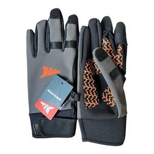 KastKing Mountain Mist Cold Winter Weather Fishing Gloves Unisex Sz L New